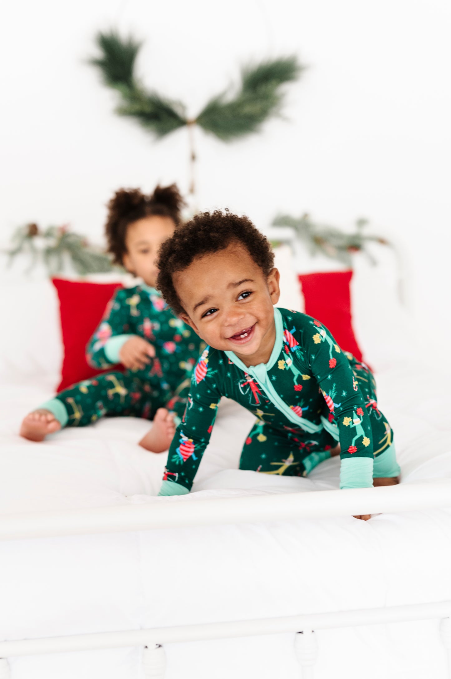 Bamboo Convertible Romper - Elves