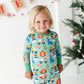 Bamboo Long Sleeve Loungewear - Christmas Dino