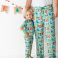 Bamboo Long Sleeve Loungewear - Christmas Dino