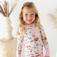 Bamboo Long Sleeve Loungewear - Pink Ghost